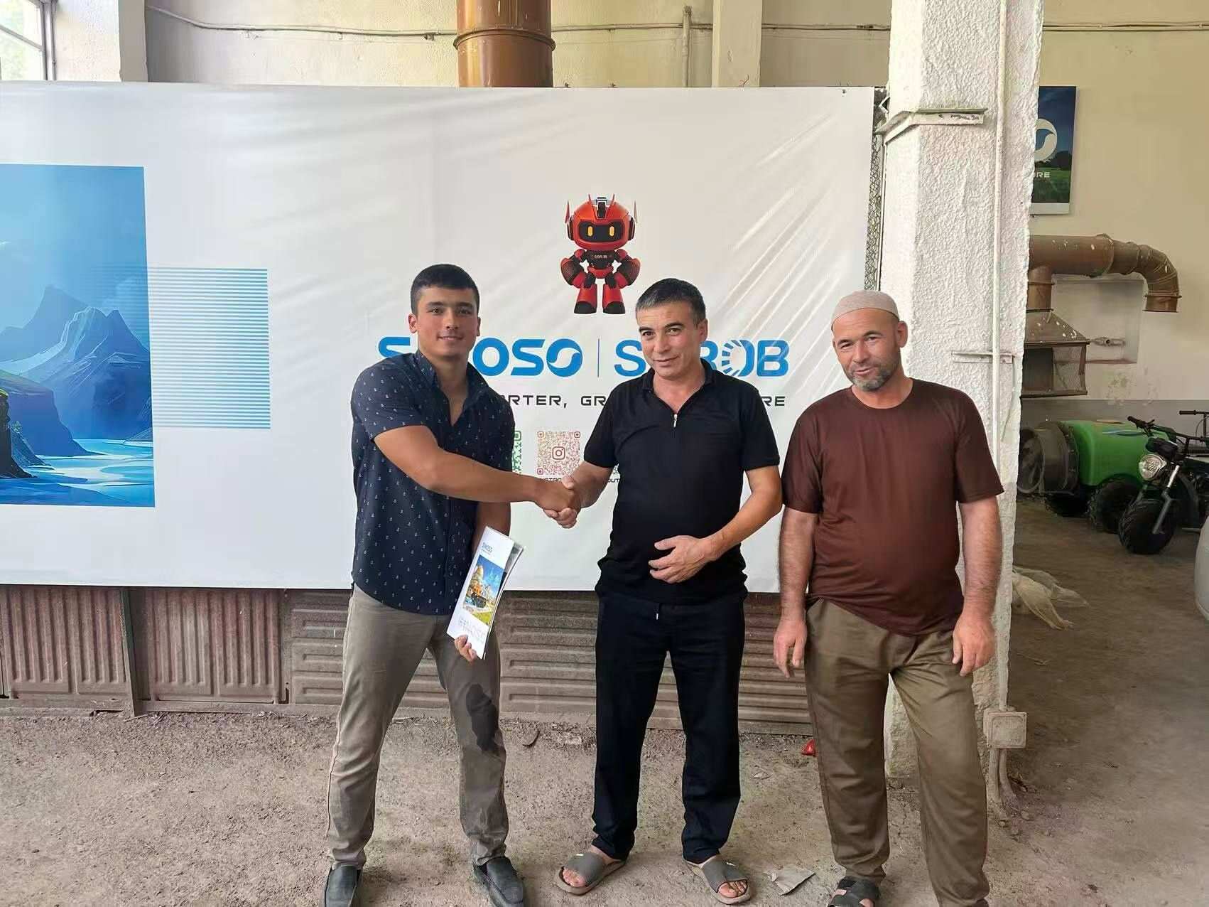 A new shipment for new partners from Uzbekistan